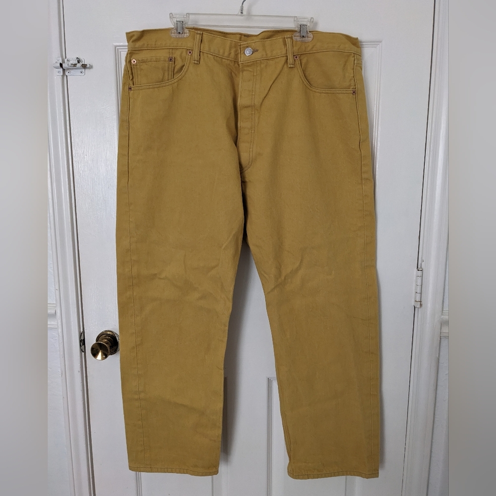 Men's Mustard Yellow Jeans